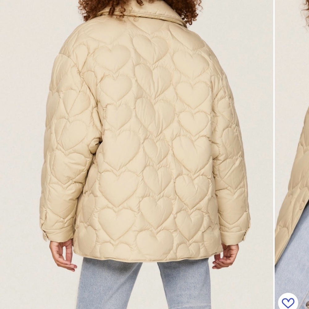 Sandro Beige Quilted Jacket - Picture 2 of 7